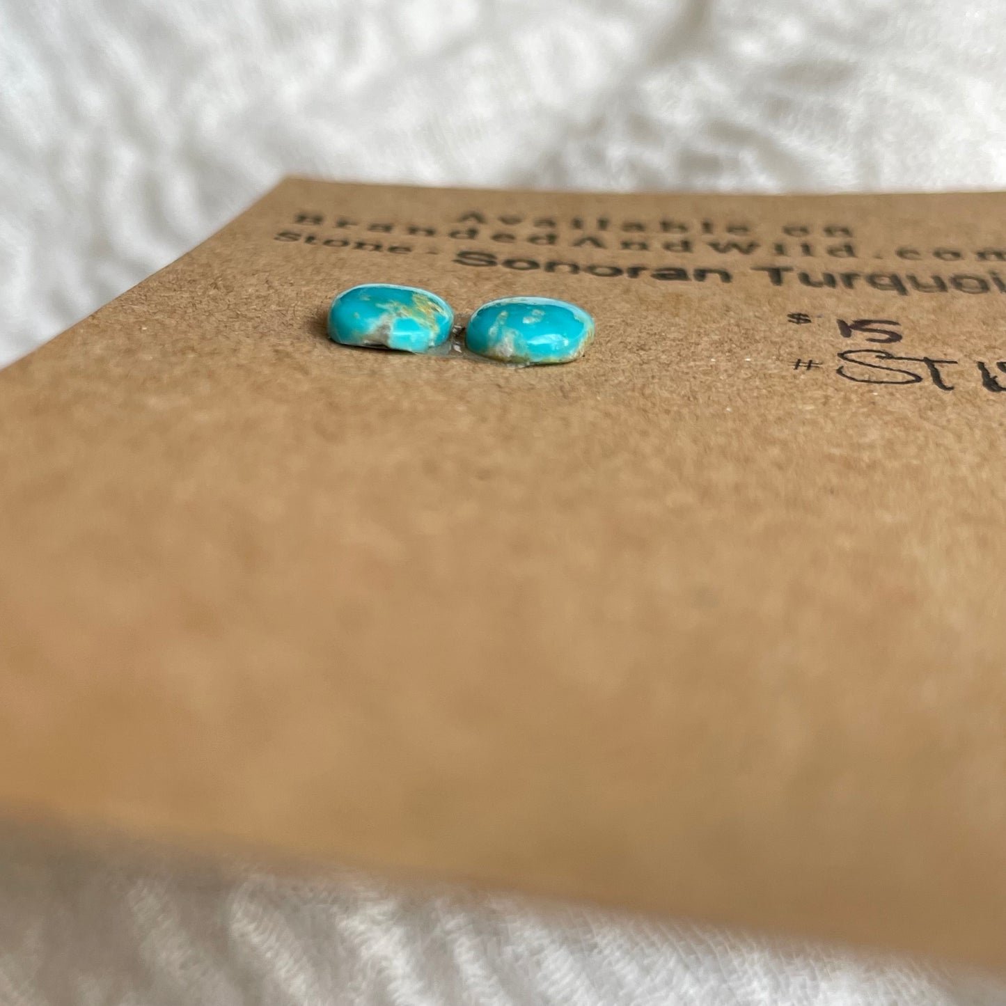 Sonoran Turquoise Cabochon - ST154 720CD1DB-7E50-4E21-BCE0-47DBDB508FA8 Brandedandwild.com
