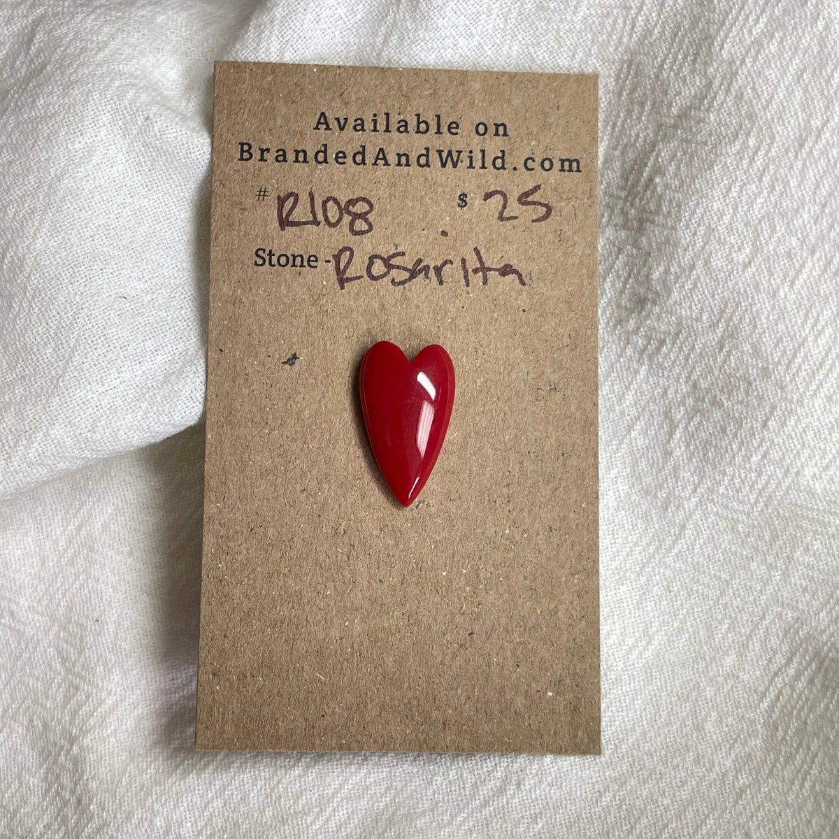 Rosarita - Cabochon - R108 7217705D-D7B8-4697-8B15-AC8AE0D94F39 Brandedandwild.com