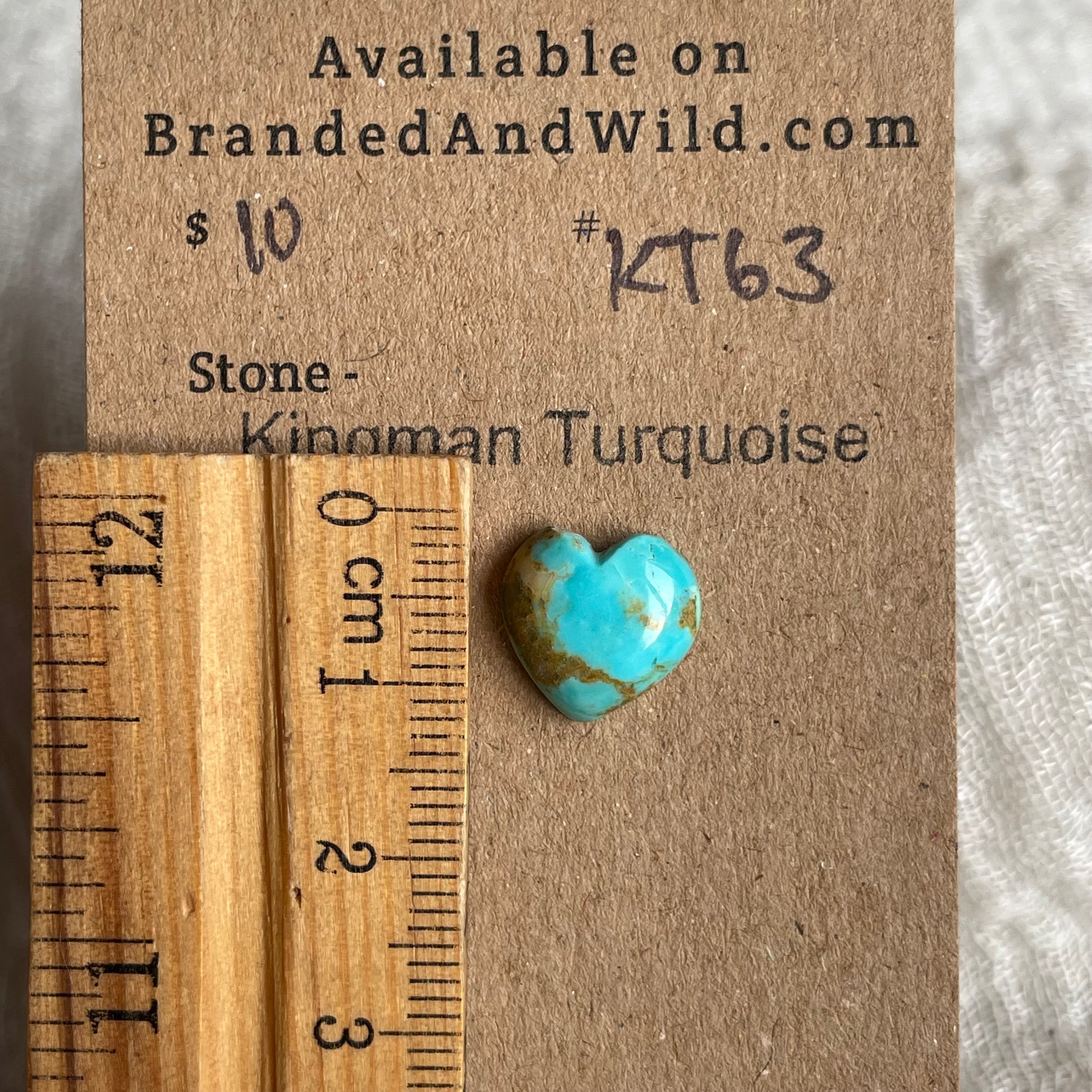 Kingman Turquoise Cabochon - KT63 722674ED-2843-44C3-A088-E11E1318A38E Brandedandwild.com