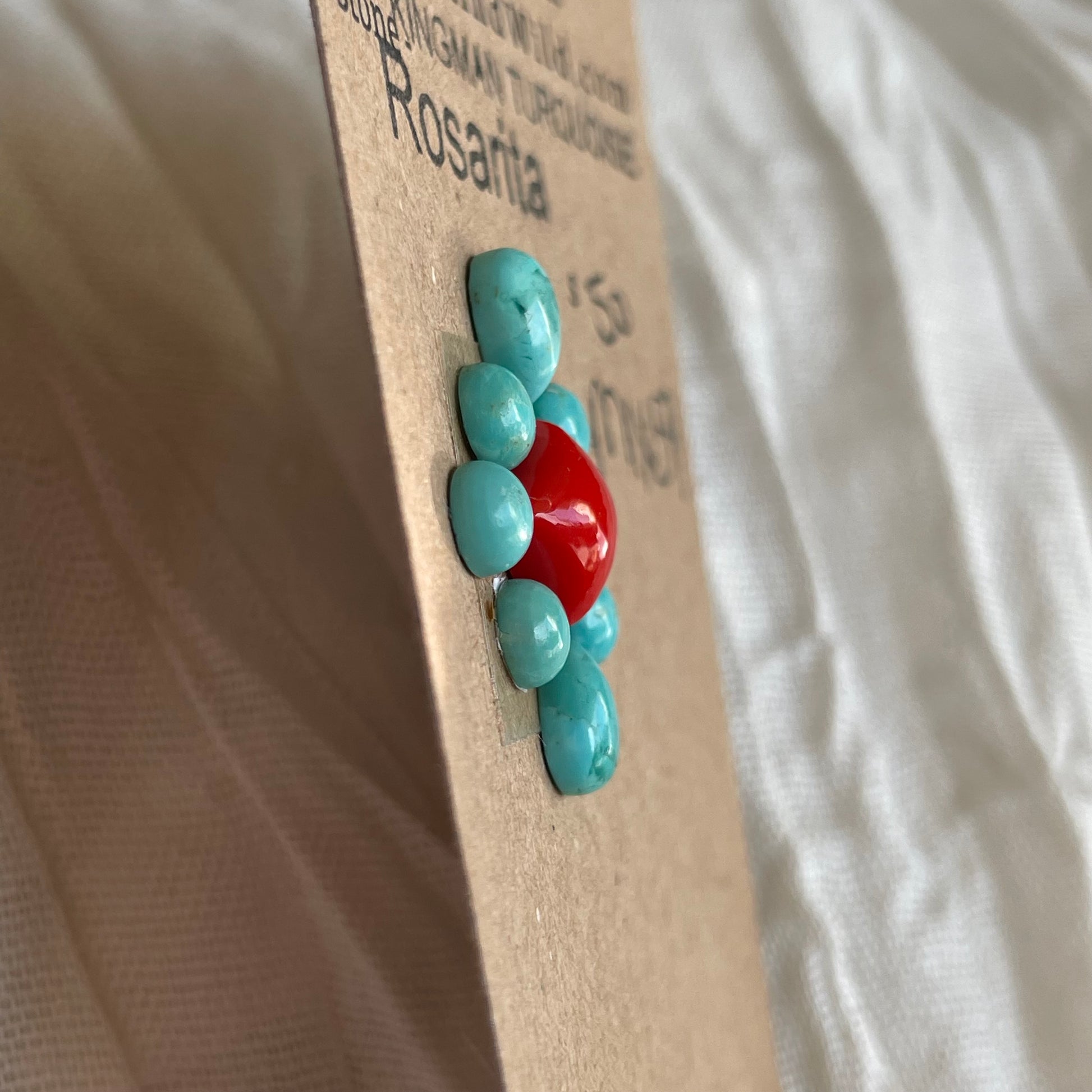 Rosarita / Kingman Turquoise Cabochon - MIX59 722C7298-59B5-4BF2-8CF3-39ACFDDB3FE9 Brandedandwild.com