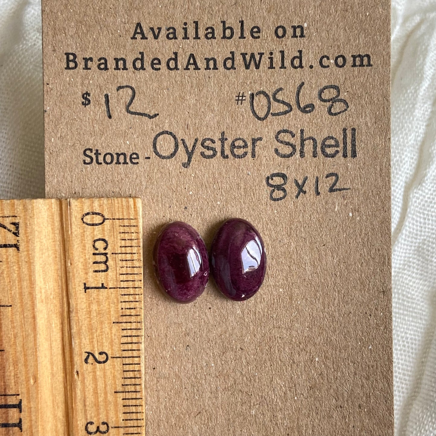 Oyster Shell Cabochon - OS68
