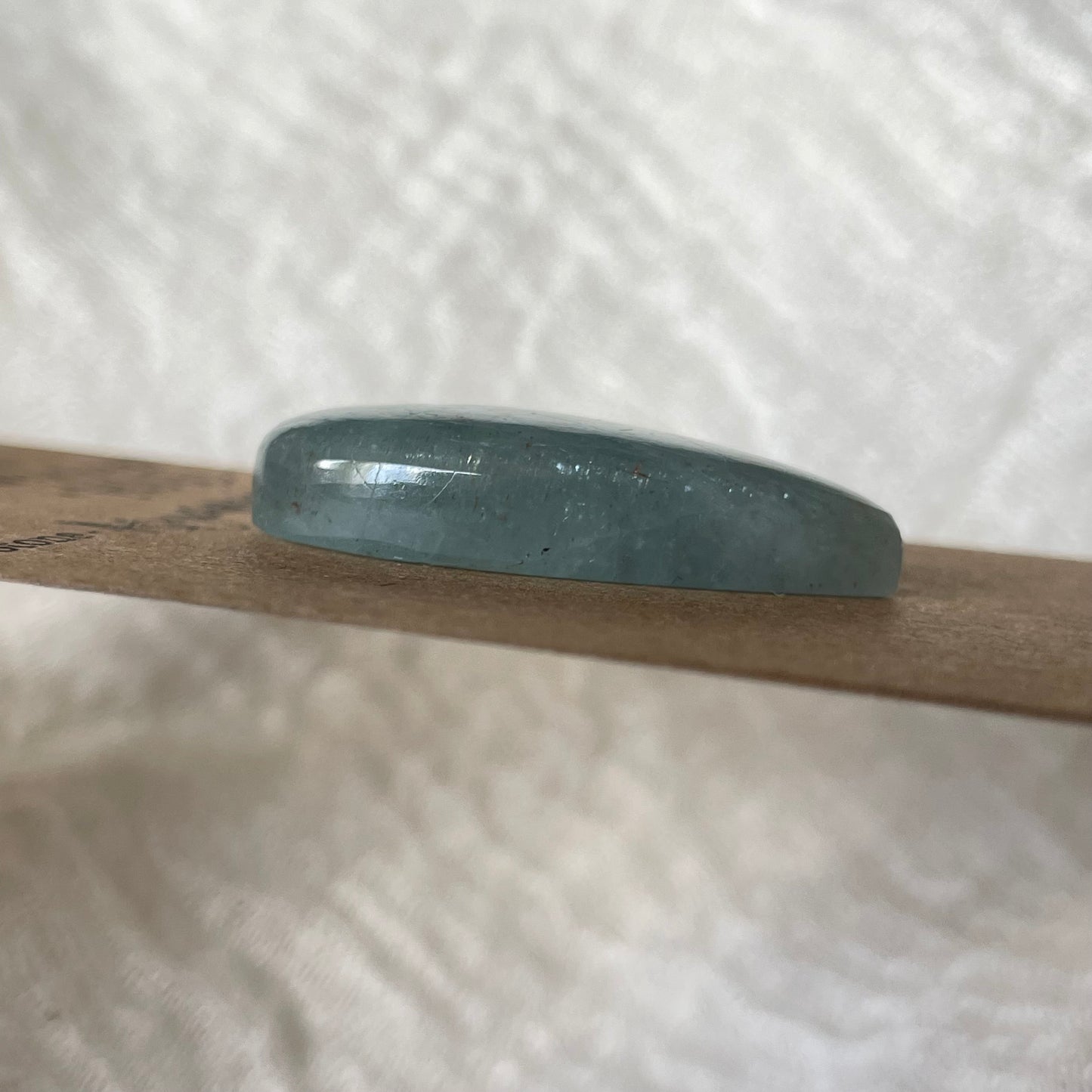 Aquamarine Cabochon AQ15 724C1759-F2AD-4956-877E-0C5DC5A0E016 Brandedandwild.com