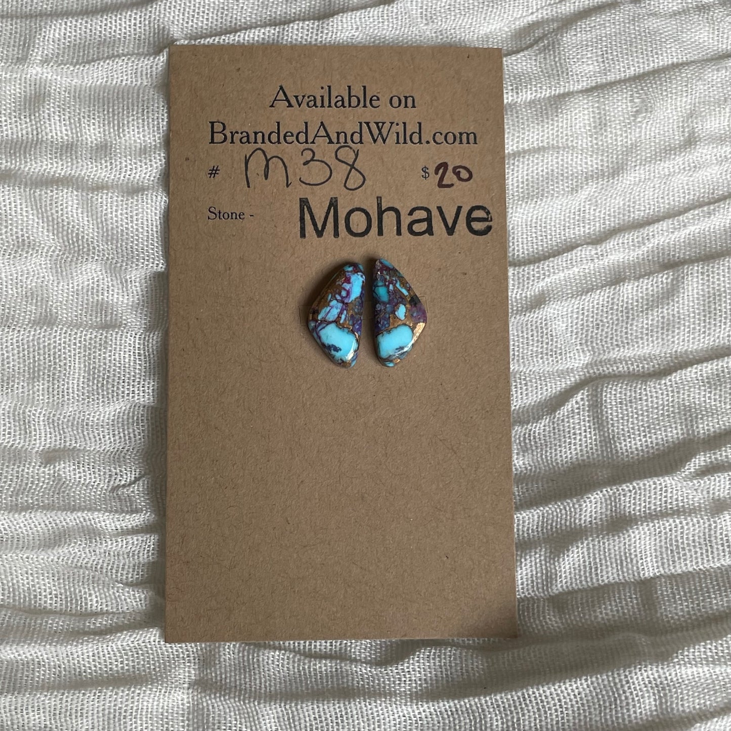 Mohave Cabochon - M38 Cabochon 7258B3DE-5D4C-475C-A1DB-24EF6273D850 Brandedandwild.com