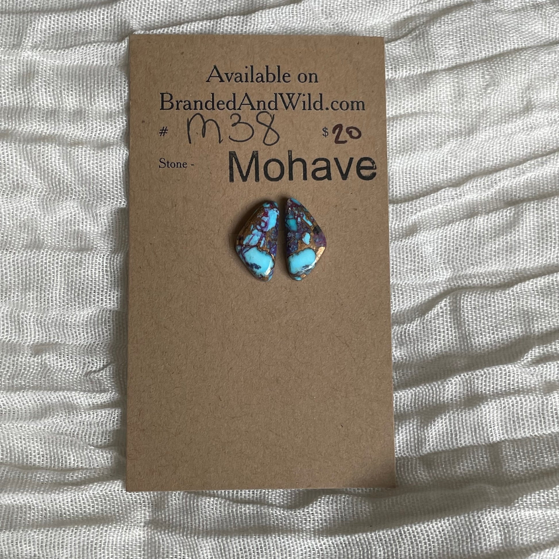 Mohave Cabochon - M38 Cabochon 7258B3DE-5D4C-475C-A1DB-24EF6273D850 Brandedandwild.com