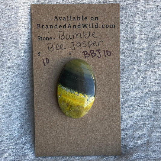 Bumblebee Jasper Cabochon - BBJ10