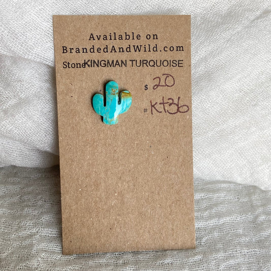 Kingman Turquoise Cabochon - KT36