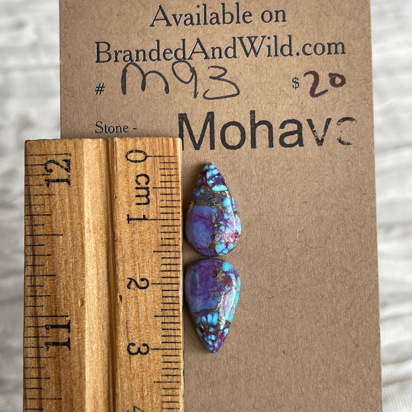 Mohave Cabochon - M93 Cabochon 728FB35D-302D-4E3B-BE9B-485F12706D40 Brandedandwild.com