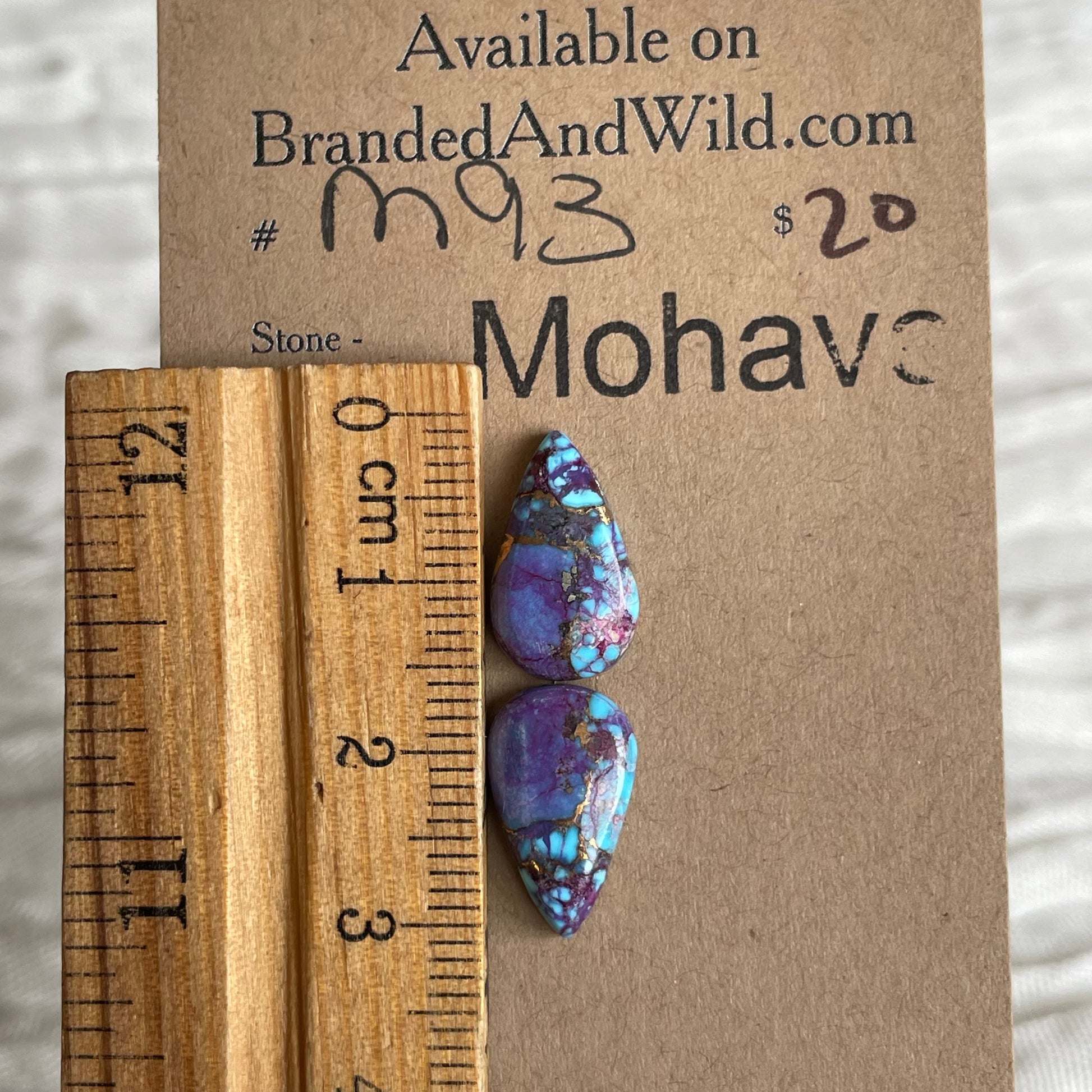 Mohave Cabochon - M93 Cabochon 728FB35D-302D-4E3B-BE9B-485F12706D40 Brandedandwild.com