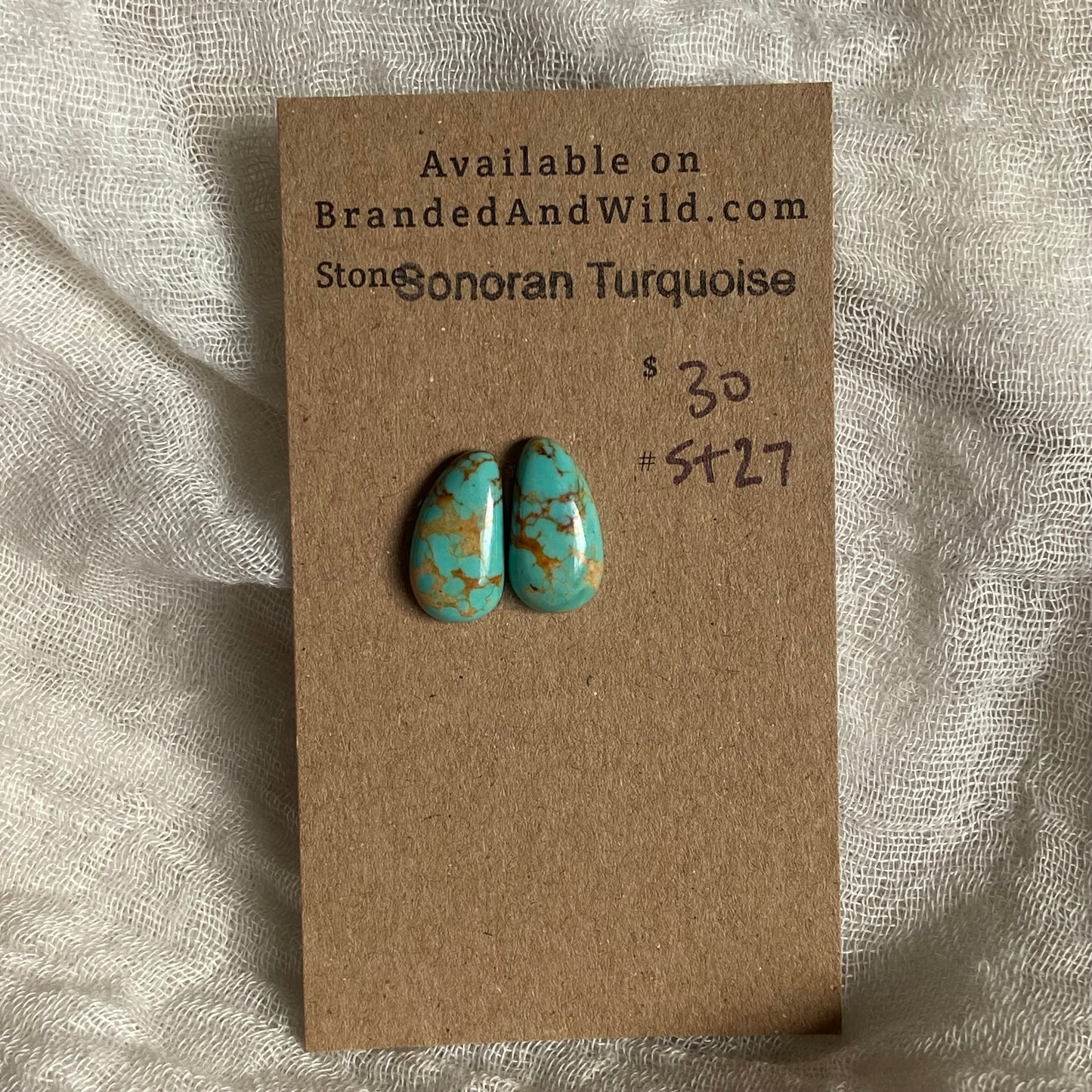 Sonoran Turquoise Cabochon - ST27