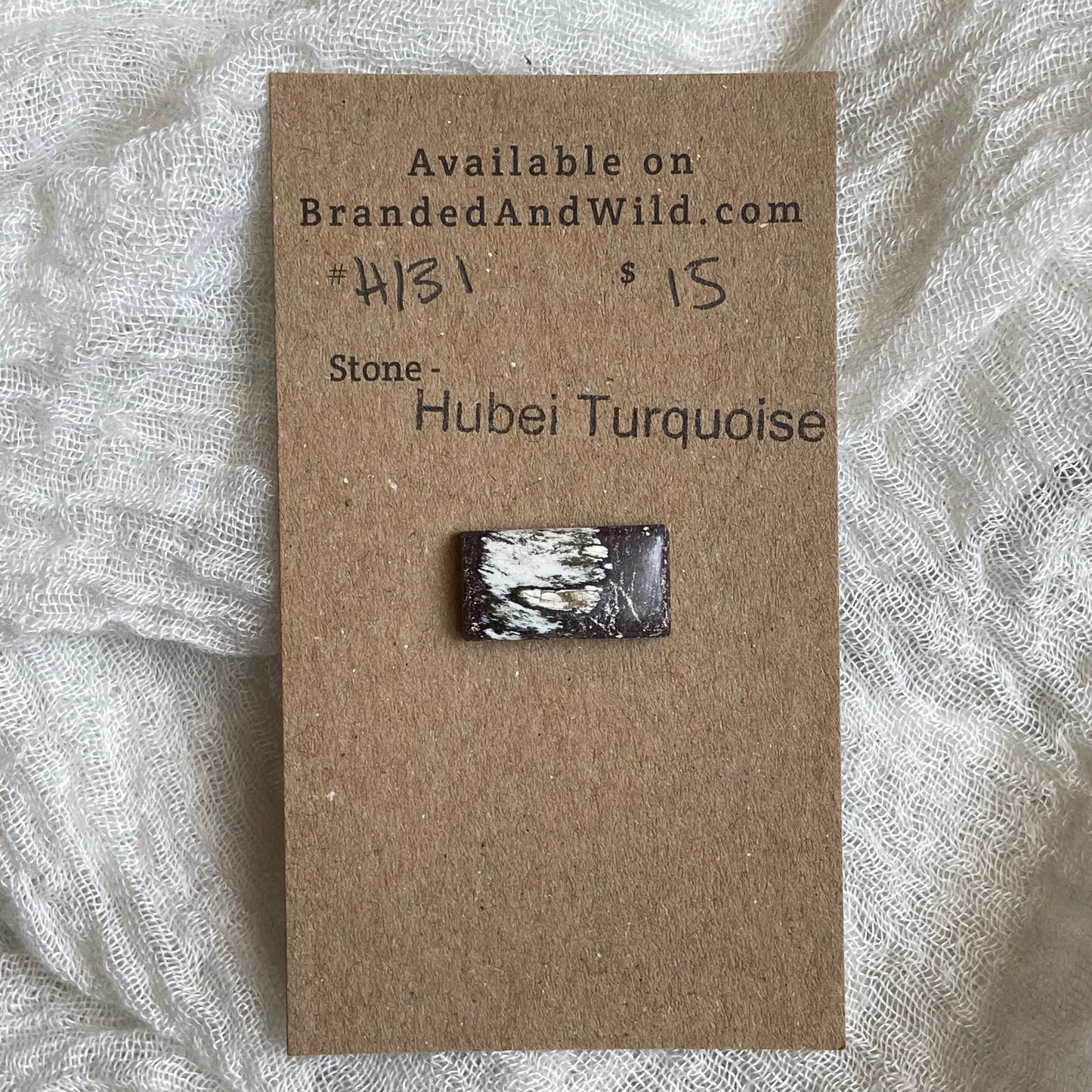 Hubei Turquoise Cabochon - H131