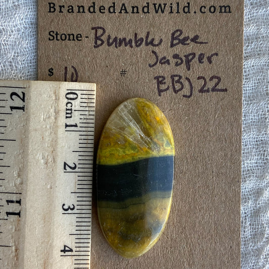 Bumblebee Jasper Cabochon - BBJ22