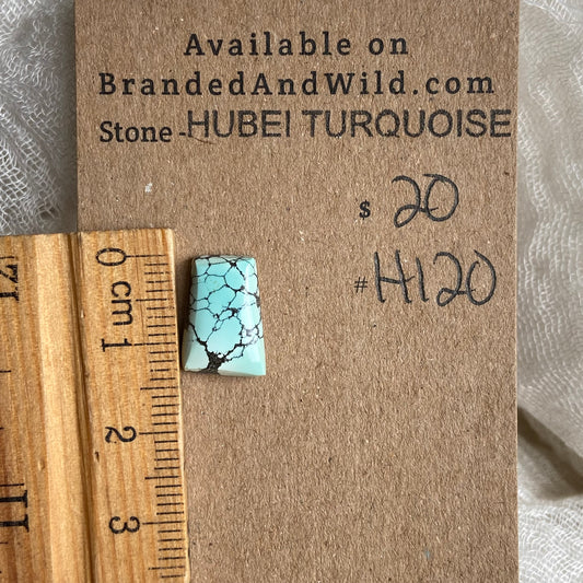 Hubei Turquoise Cabochon - H120 733C6F1D-CB87-417F-B842-09DEF4054F9D Brandedandwild.com