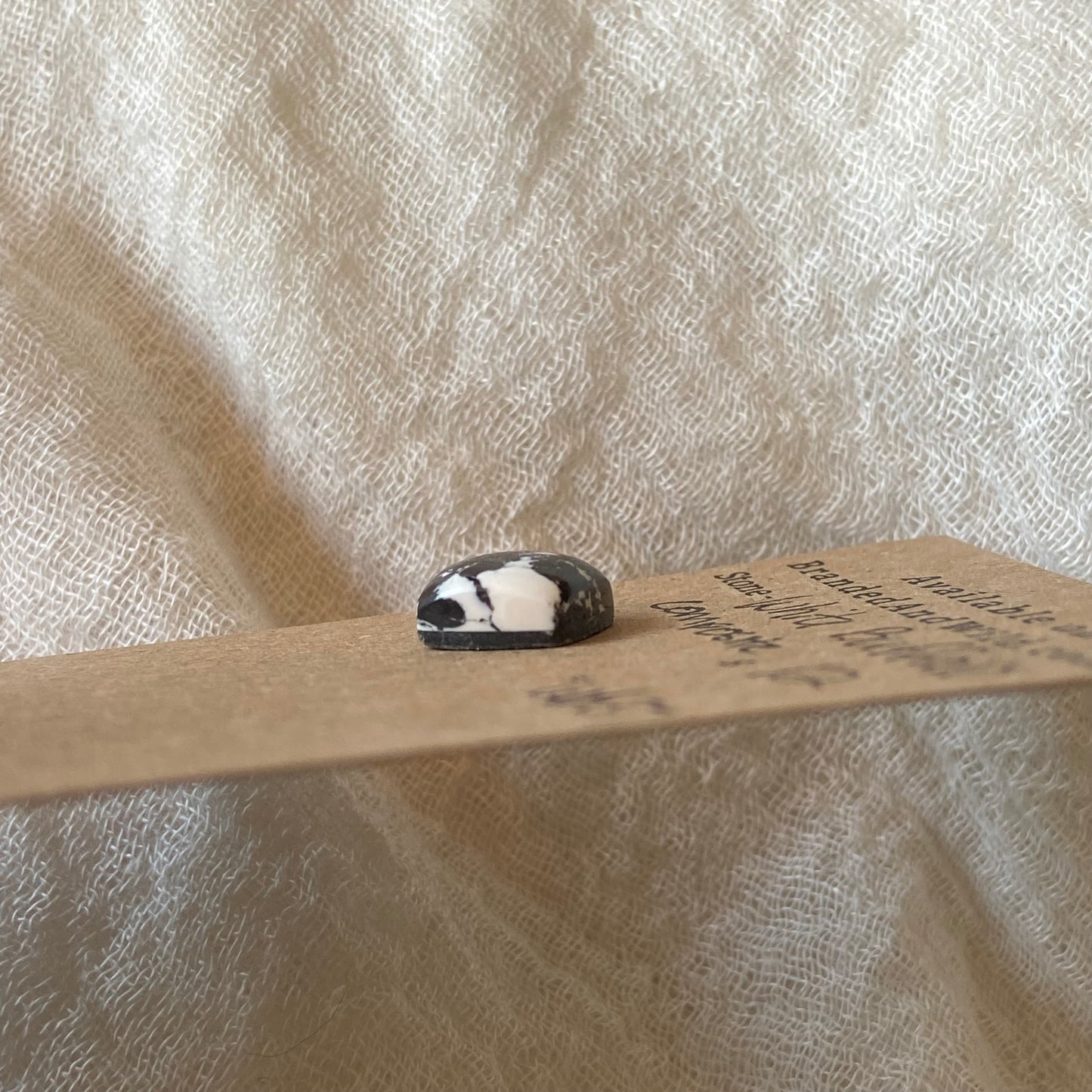 White Buffalo Cabochon - WB37