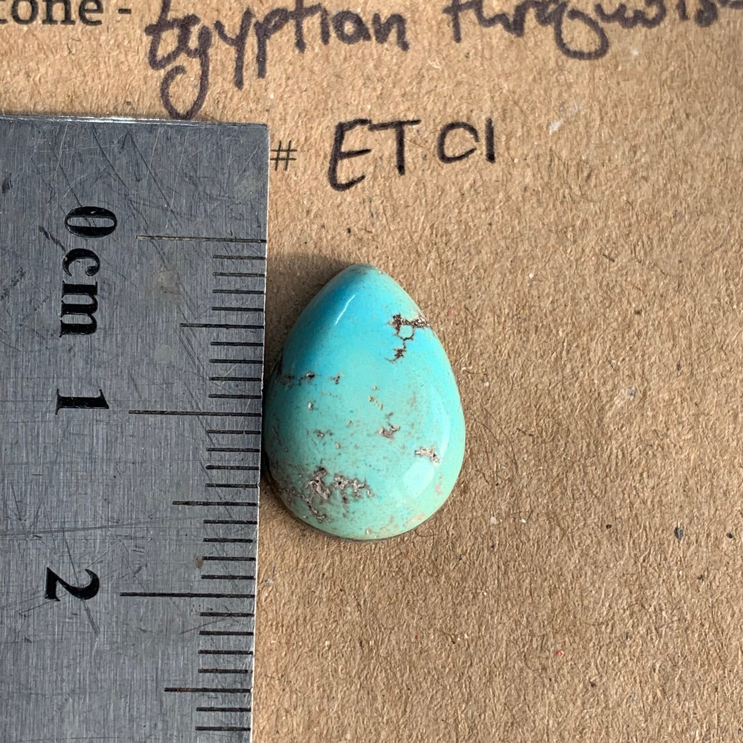 Egyptian Turquoise Cabochon - ET12