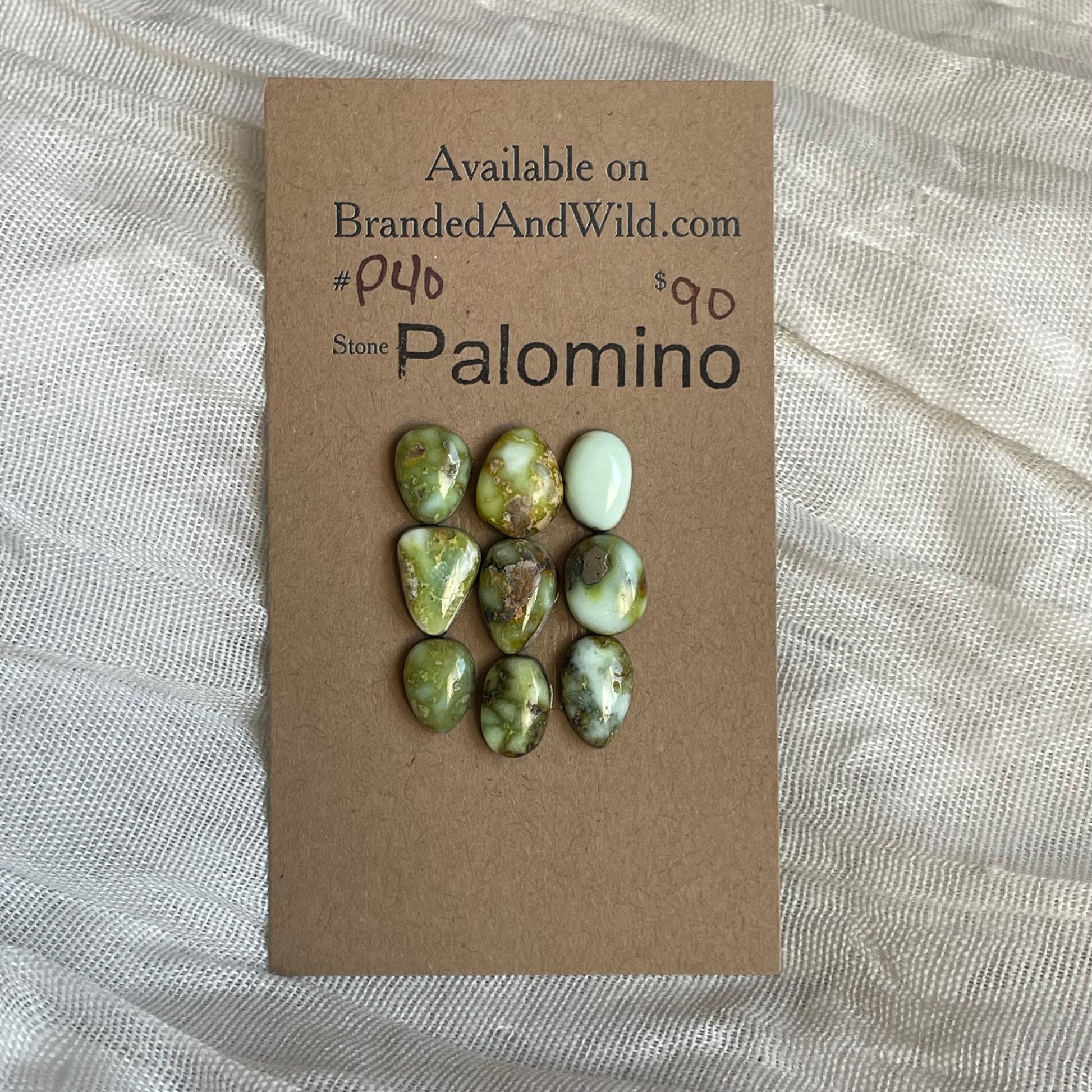 Palomino Cabochon - P40 73928196-1037-4B47-9FC8-80A01F24C893 Brandedandwild.com