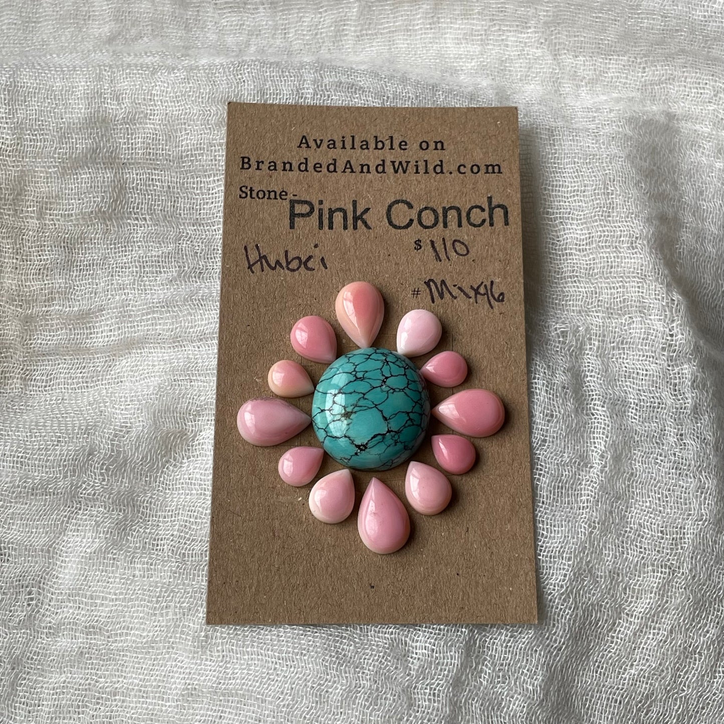 Pink Conch / Hubei - Cabochon - Mix16 73AEAE25-8956-41DC-A1B2-A88B34BD11E2 Brandedandwild.com