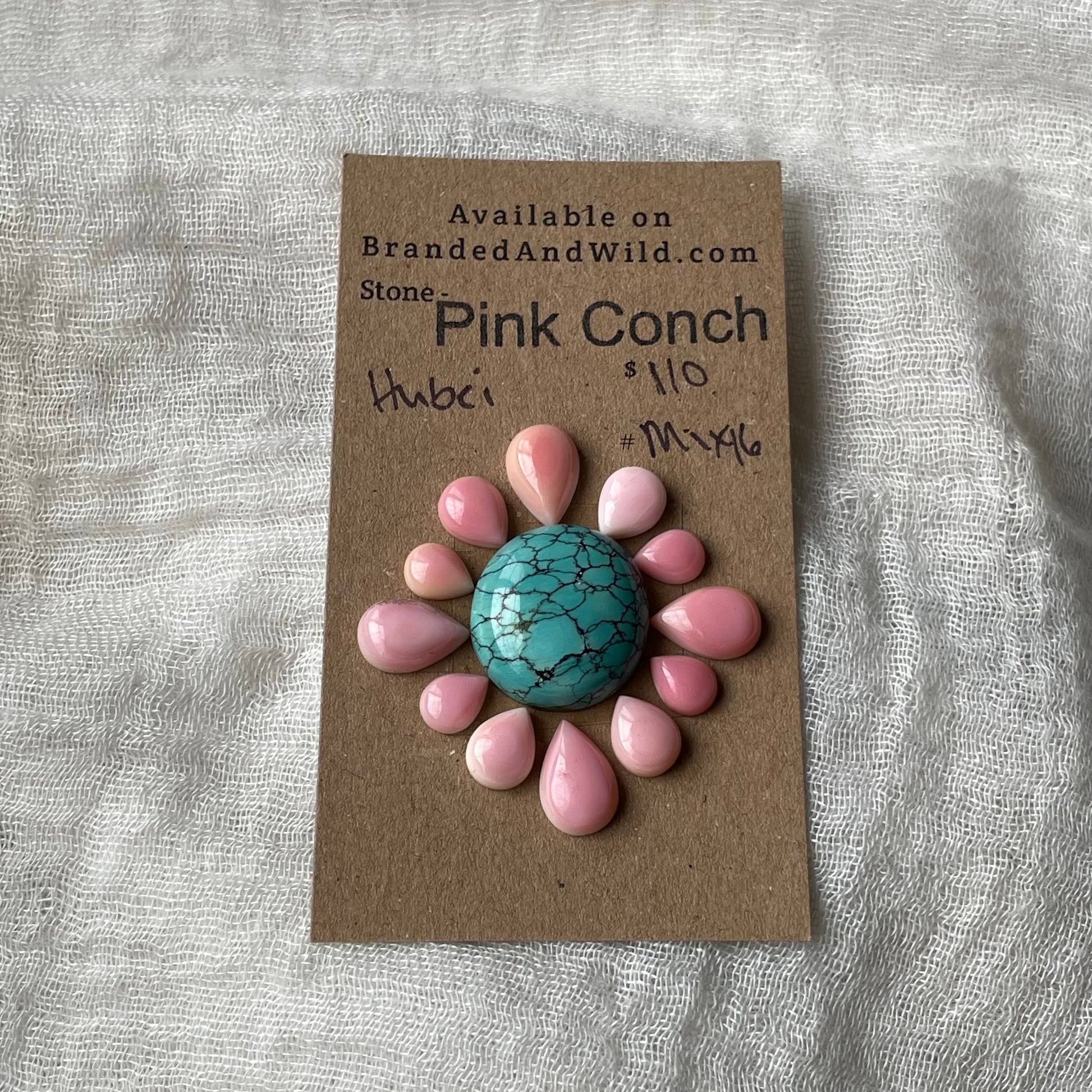 Pink Conch / Hubei - Cabochon - Mix16 73AEAE25-8956-41DC-A1B2-A88B34BD11E2 Brandedandwild.com