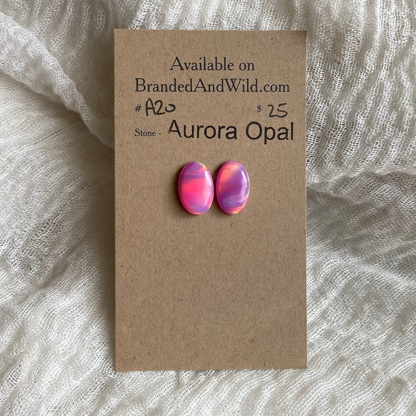 Aurora Opal Cabochon - A20 73AF5295-AE7E-4757-BDCC-91FA0F0F0FB8 Brandedandwild.com