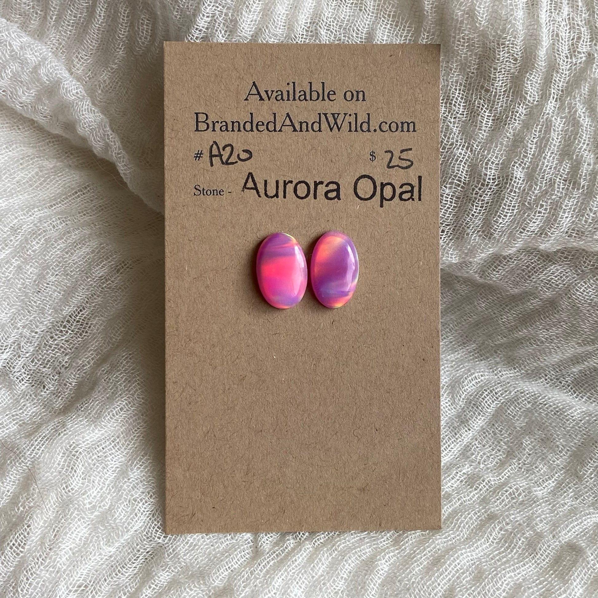 Aurora Opal Cabochon - A20 73AF5295-AE7E-4757-BDCC-91FA0F0F0FB8 Brandedandwild.com