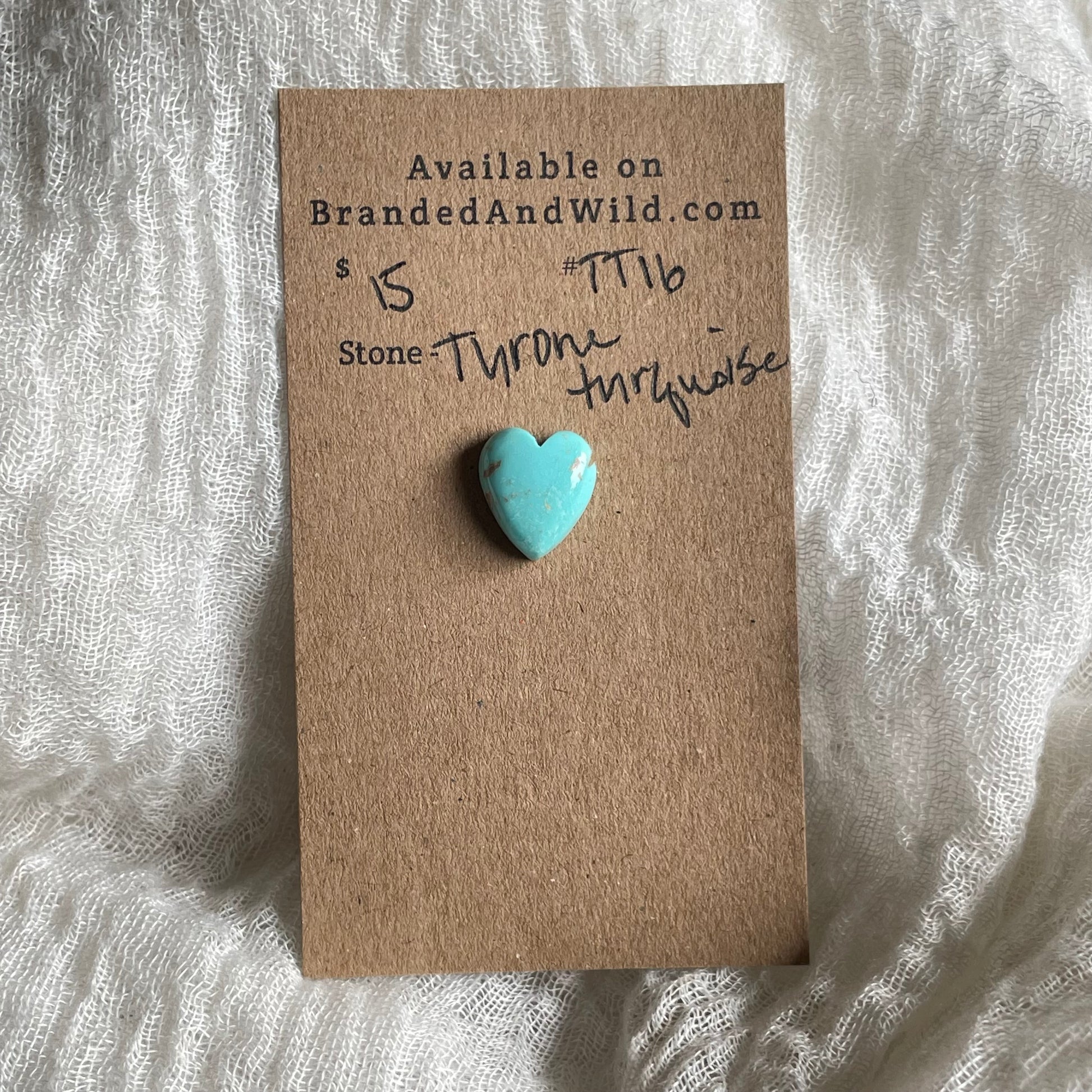 Tyrone Turquoise Cabochon - TT16 73DBFA73-93E7-4A65-84A8-9CA99FBE3D8D Brandedandwild.com