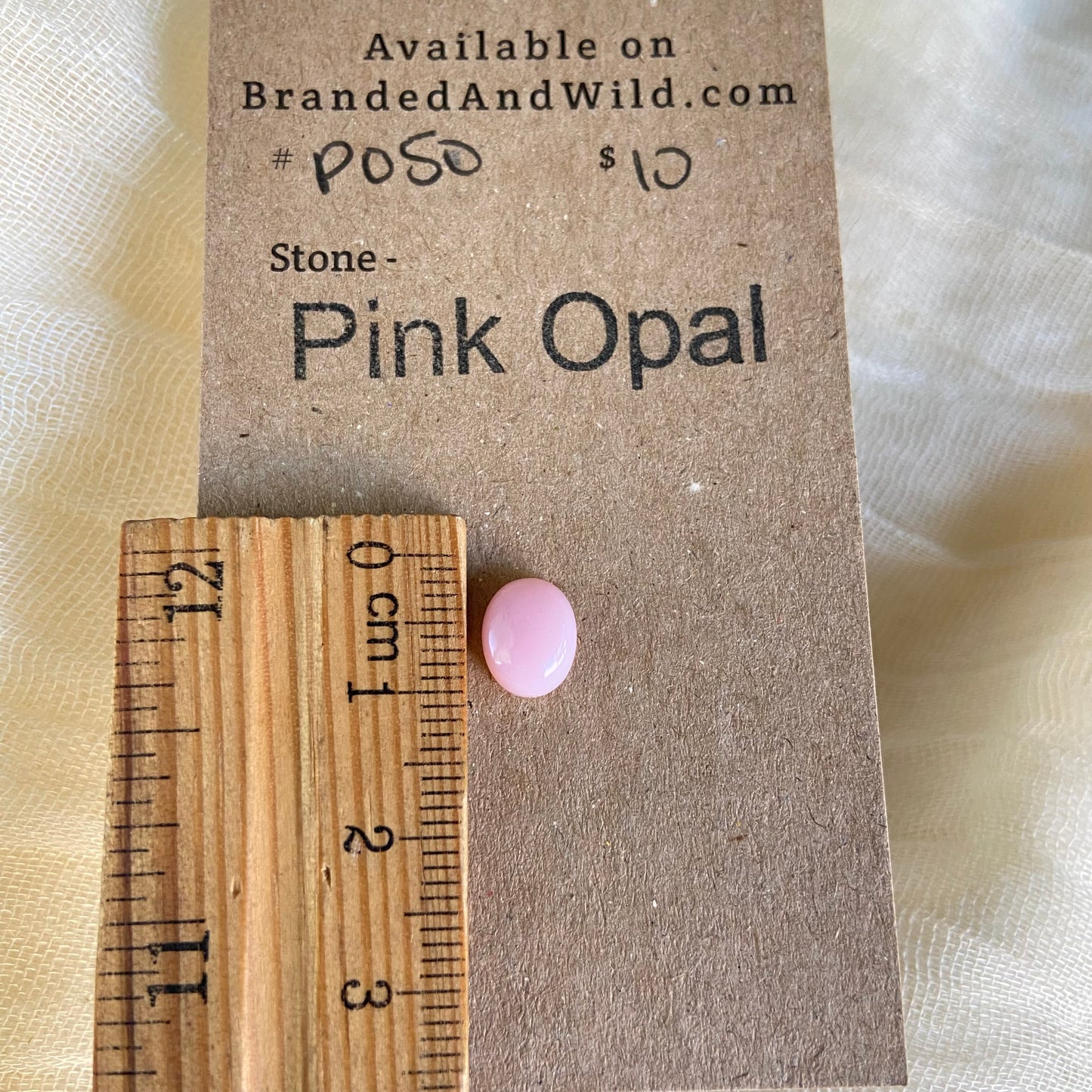 Pink Opal Cabochon - P050