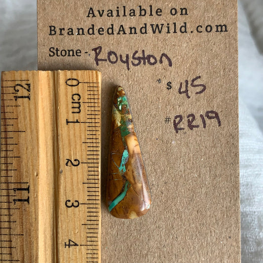 Royston Ribbon Turquoise Cabochon RR19