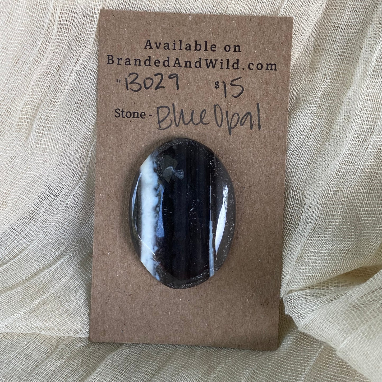 Blue Opal Cabochon - B029