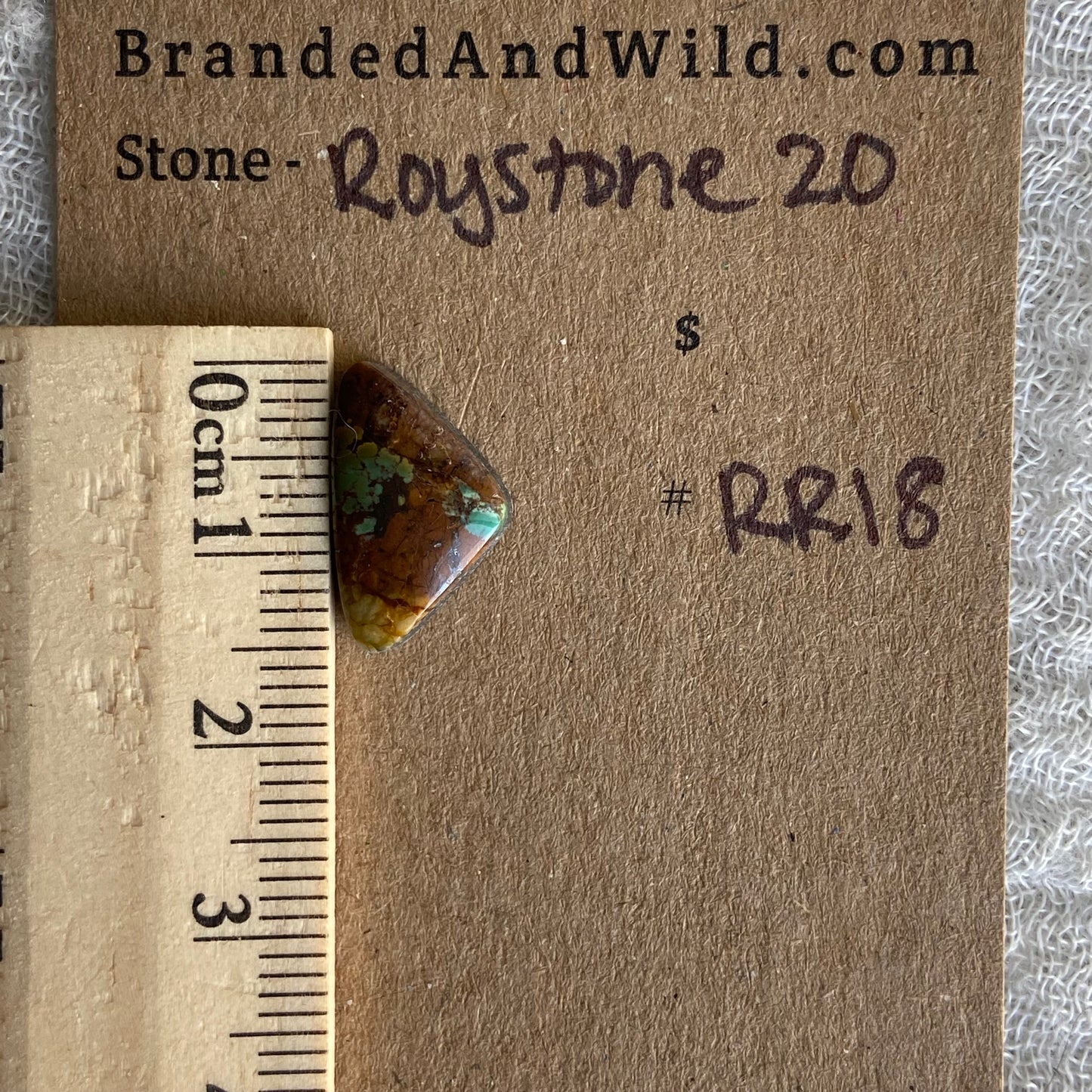 Royston Ribbon Turquoise Cabochon RR18