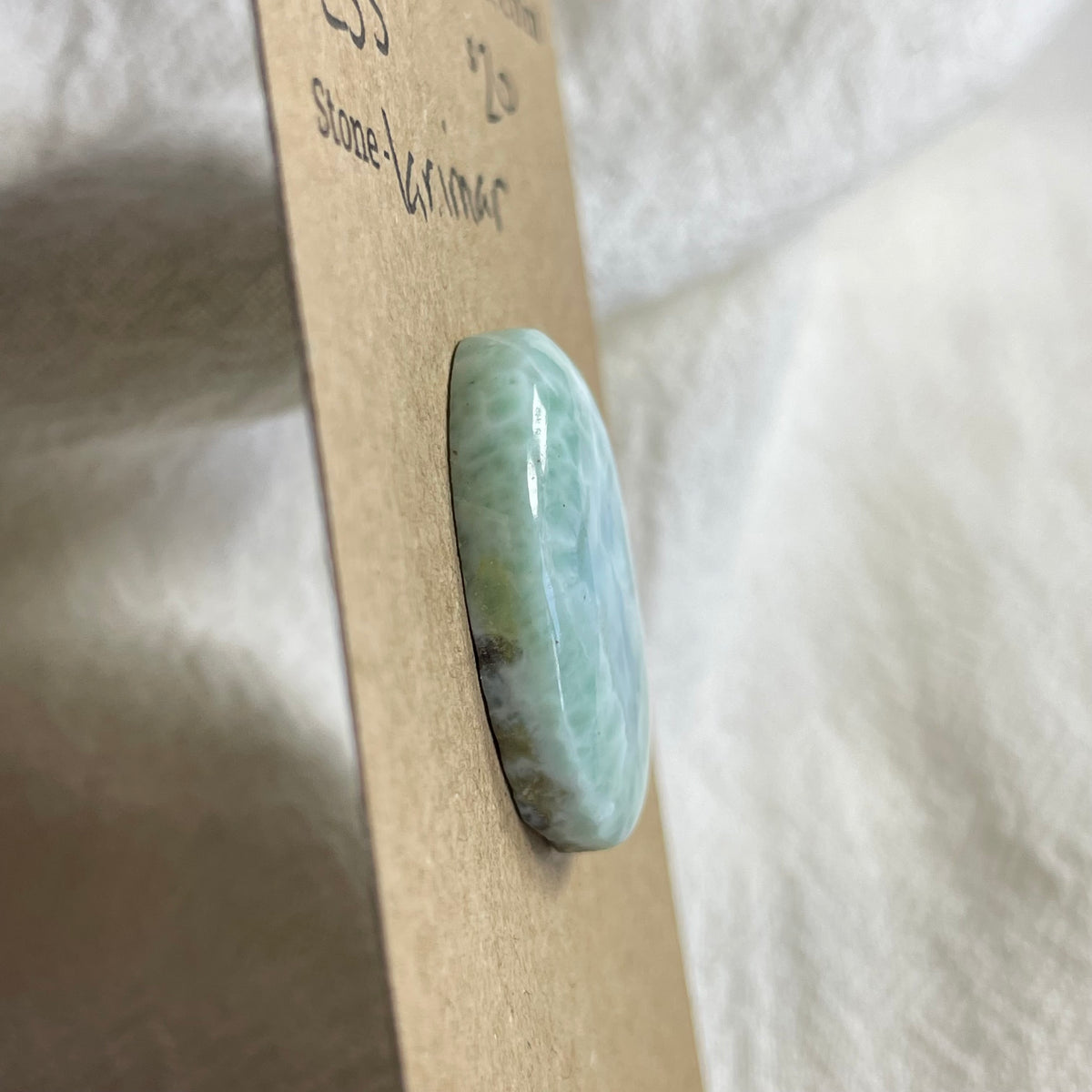 Larimar Cabochon - L55 7465E271-B1A0-44F8-B465-0EC46EB9866E Brandedandwild.com