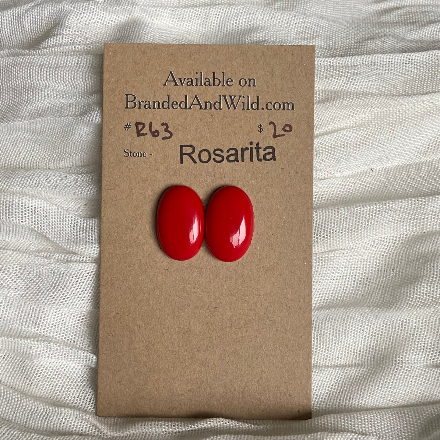 Rosarita - Cabochon - R63 7468B2C9-5A0F-4237-9E4F-6D85EA8B7E58 Brandedandwild.com