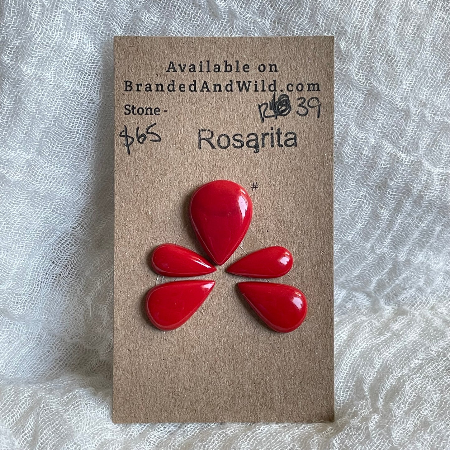 Rosarita - Cabochon - R39 747FD9E3-9186-4E07-BBF1-2E476AF2BBC5 Brandedandwild.com
