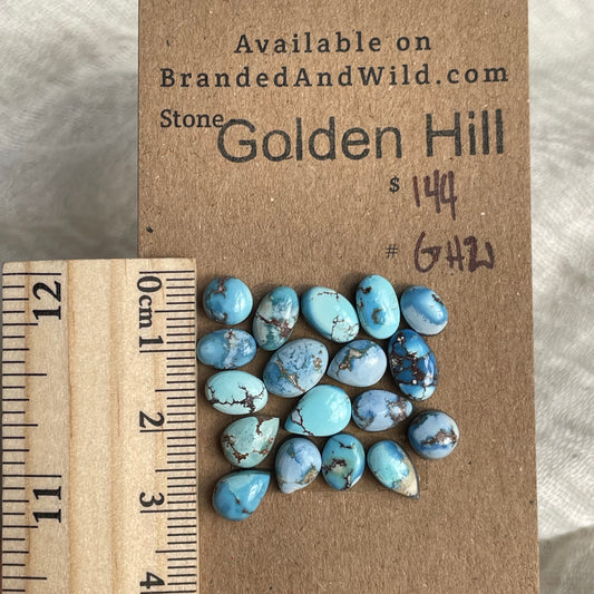 Golden Hill Turquoise Cabochon - GH21