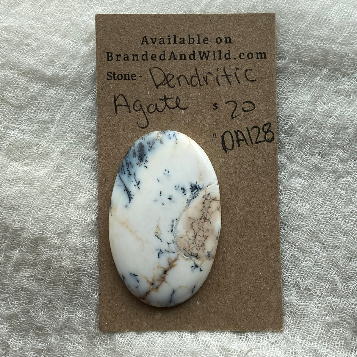 Dendritic Agate Cabochon - DA128
