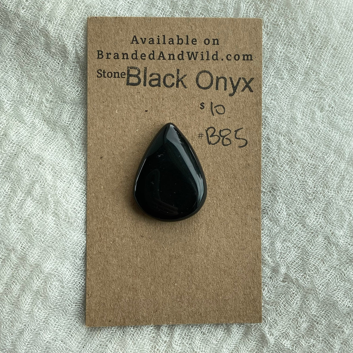 Black Onyx - Cabochon - B85