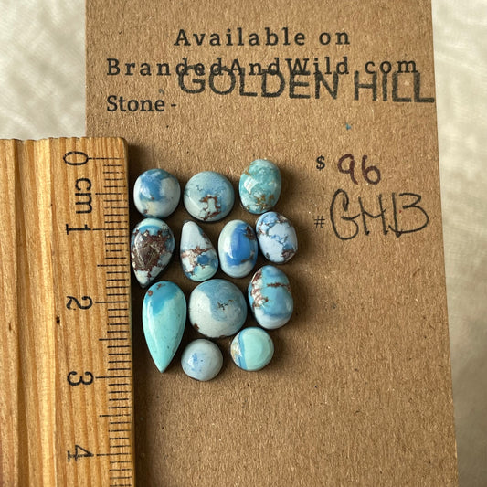 Golden Hill Turquoise Cabochon - GH13 74D716B7-052B-4B00-BCAD-69CBCC36655D Brandedandwild.com