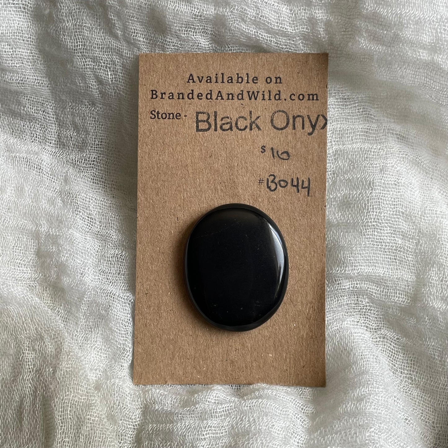 Black Onyx - Cabochon - BO44