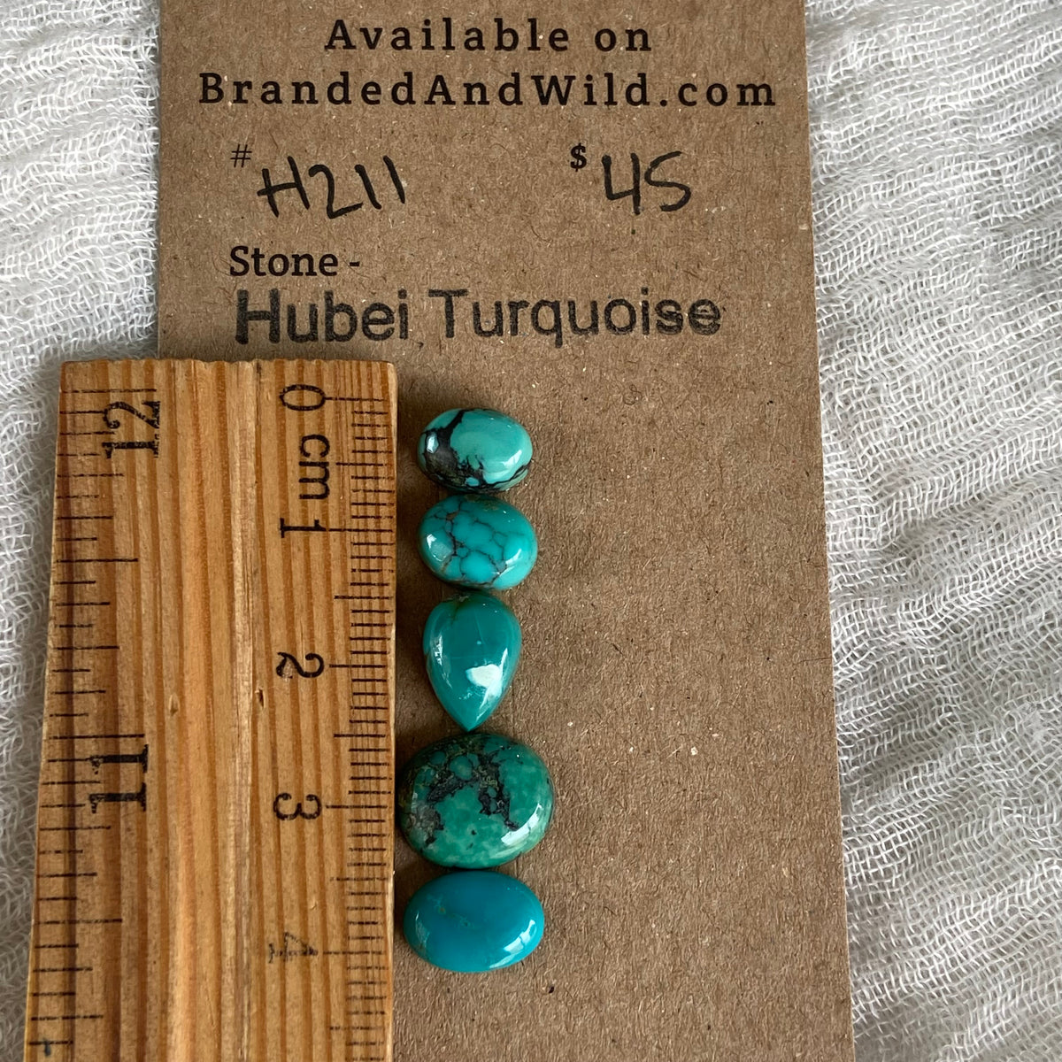 Hubei Turquoise Cabochon - H211