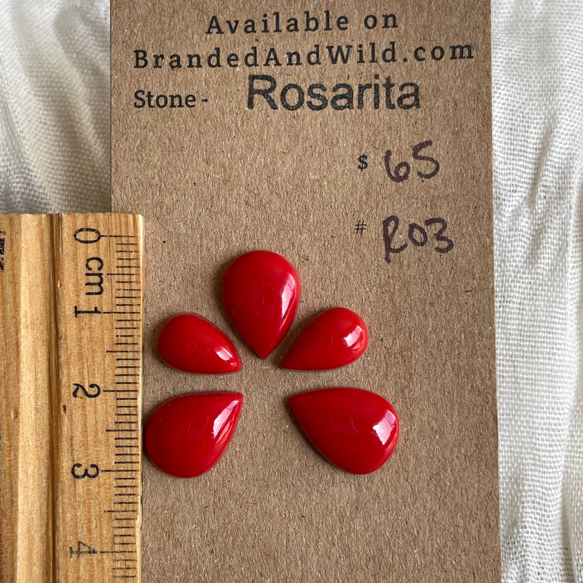 Rosarita - Cabochon - R03 7538EA7F-C0BB-45AE-9272-2B2D968AE4BC Brandedandwild.com