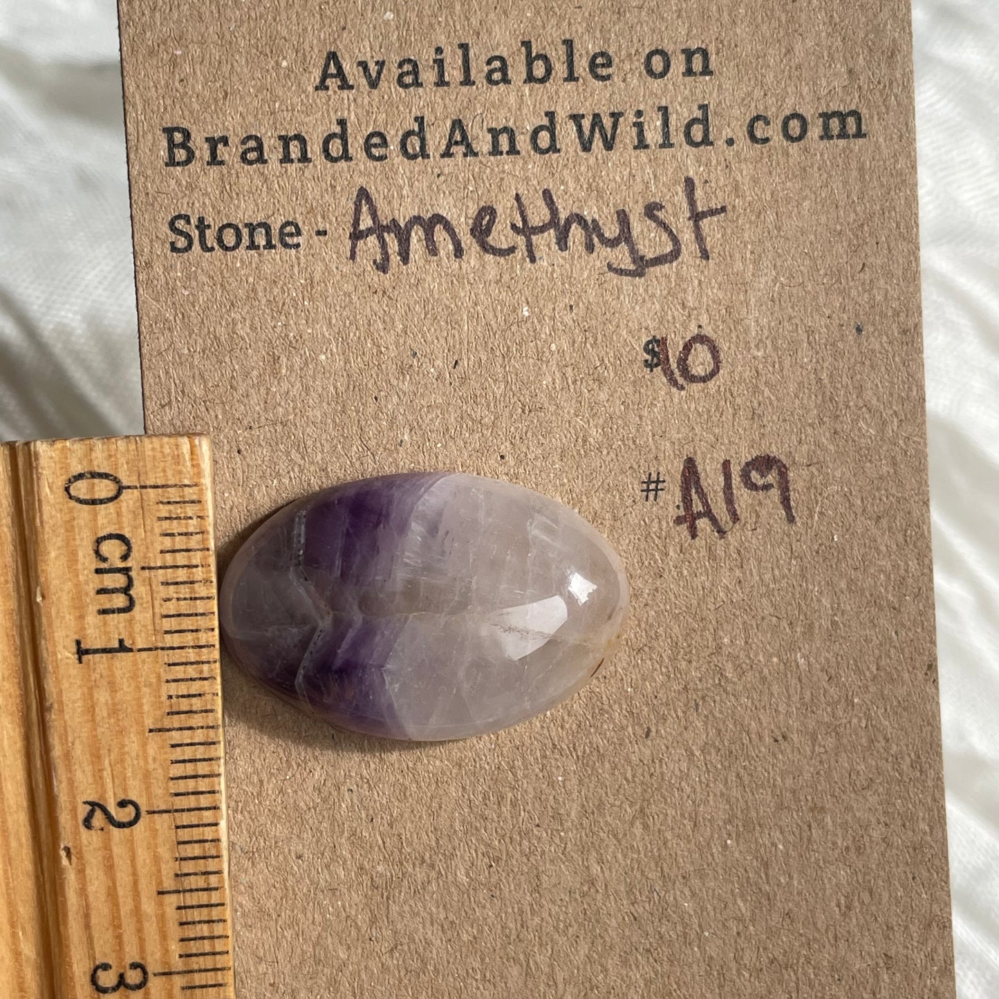 Amethyst Cabochon - A19 755915B1-7A07-4A08-A929-1CAC9B5F61F4 Brandedandwild.com