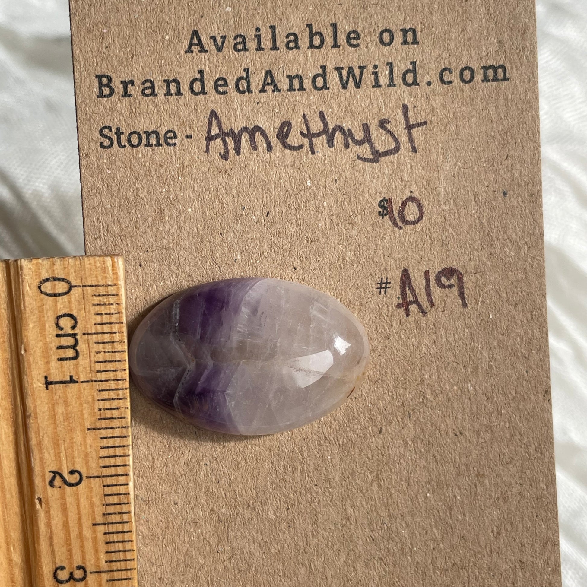 Amethyst Cabochon - A19 755915B1-7A07-4A08-A929-1CAC9B5F61F4 Brandedandwild.com