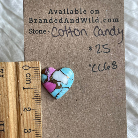 Cotton Candy Cabochon - CC68 7581429E-31E7-49DE-8E5A-736FA7FFA1CE Brandedandwild.com