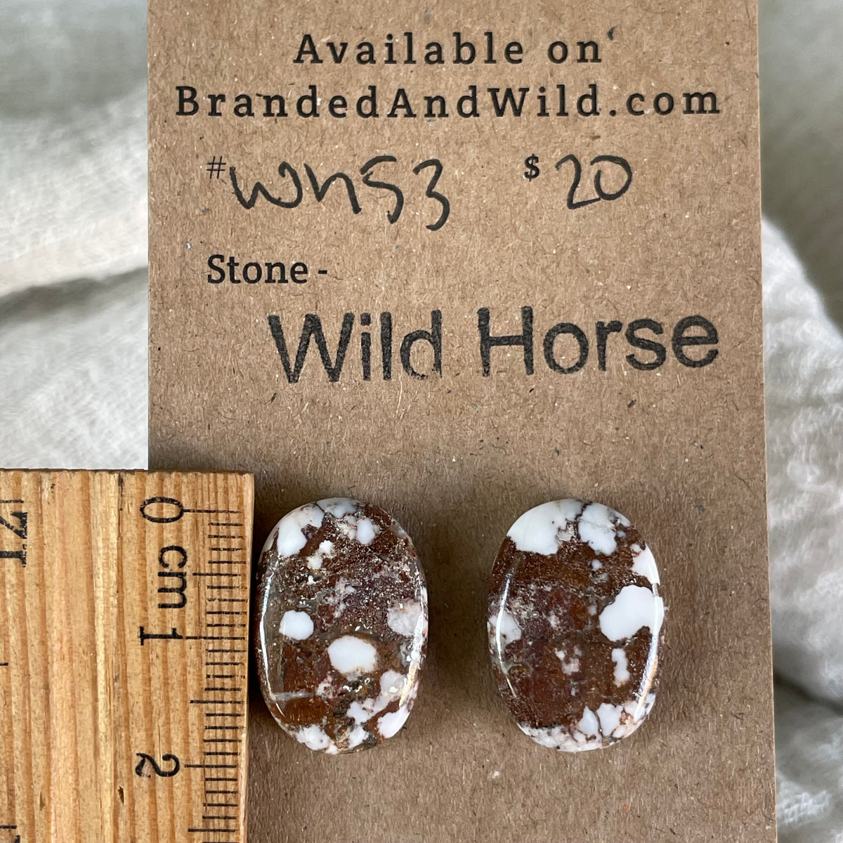 Wild Horse Cabochon - WH53 75D85D70-25D6-4E85-8036-850762726140 Brandedandwild.com