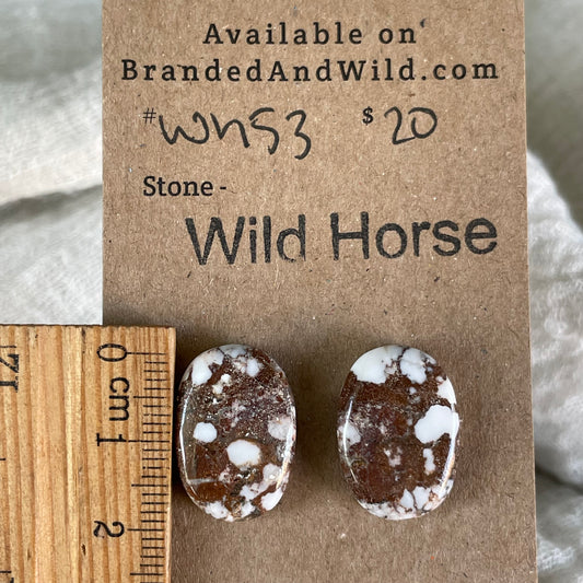 Wild Horse Cabochon - WH53 75D85D70-25D6-4E85-8036-850762726140 Brandedandwild.com