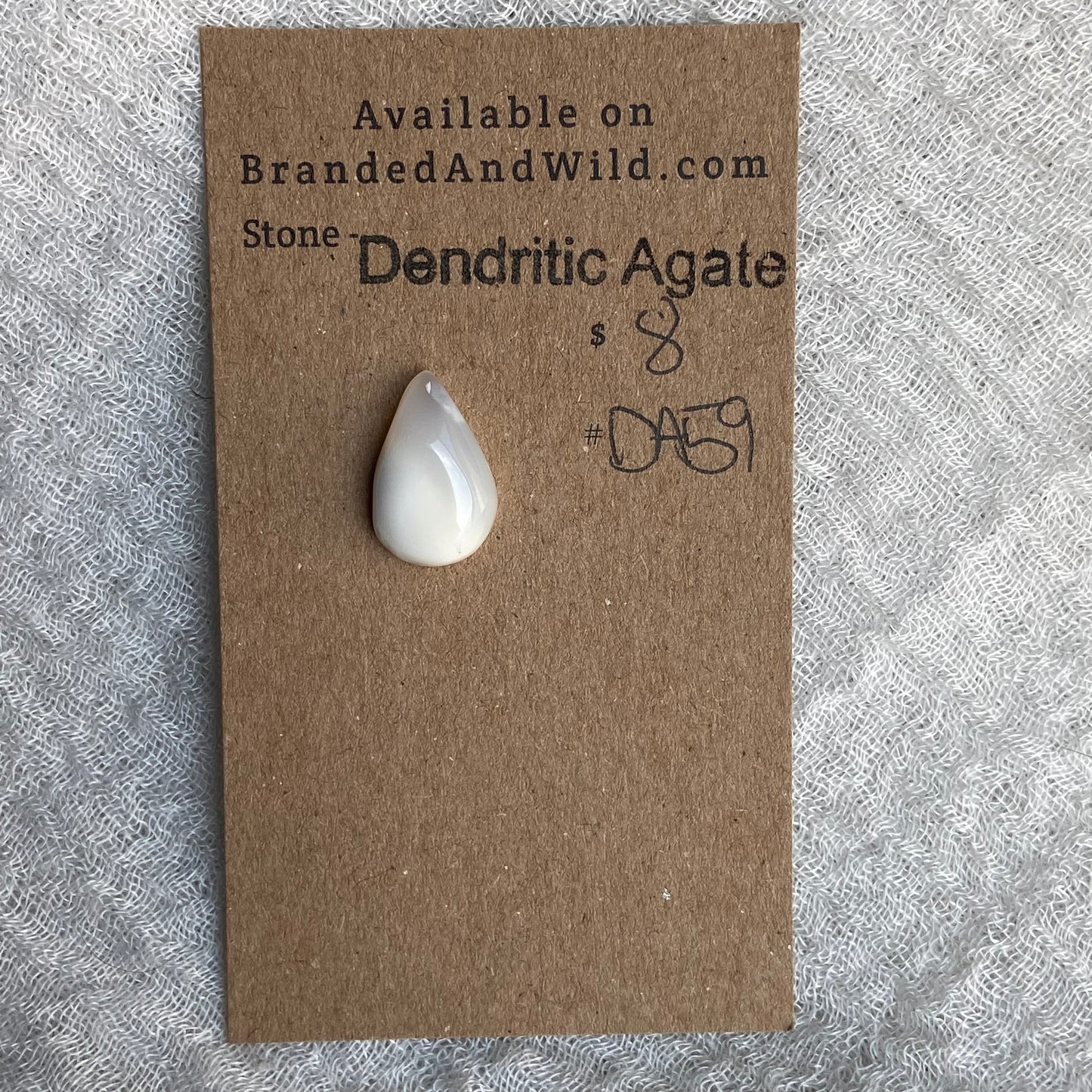Dendritic Agate Cabochon - DA59
