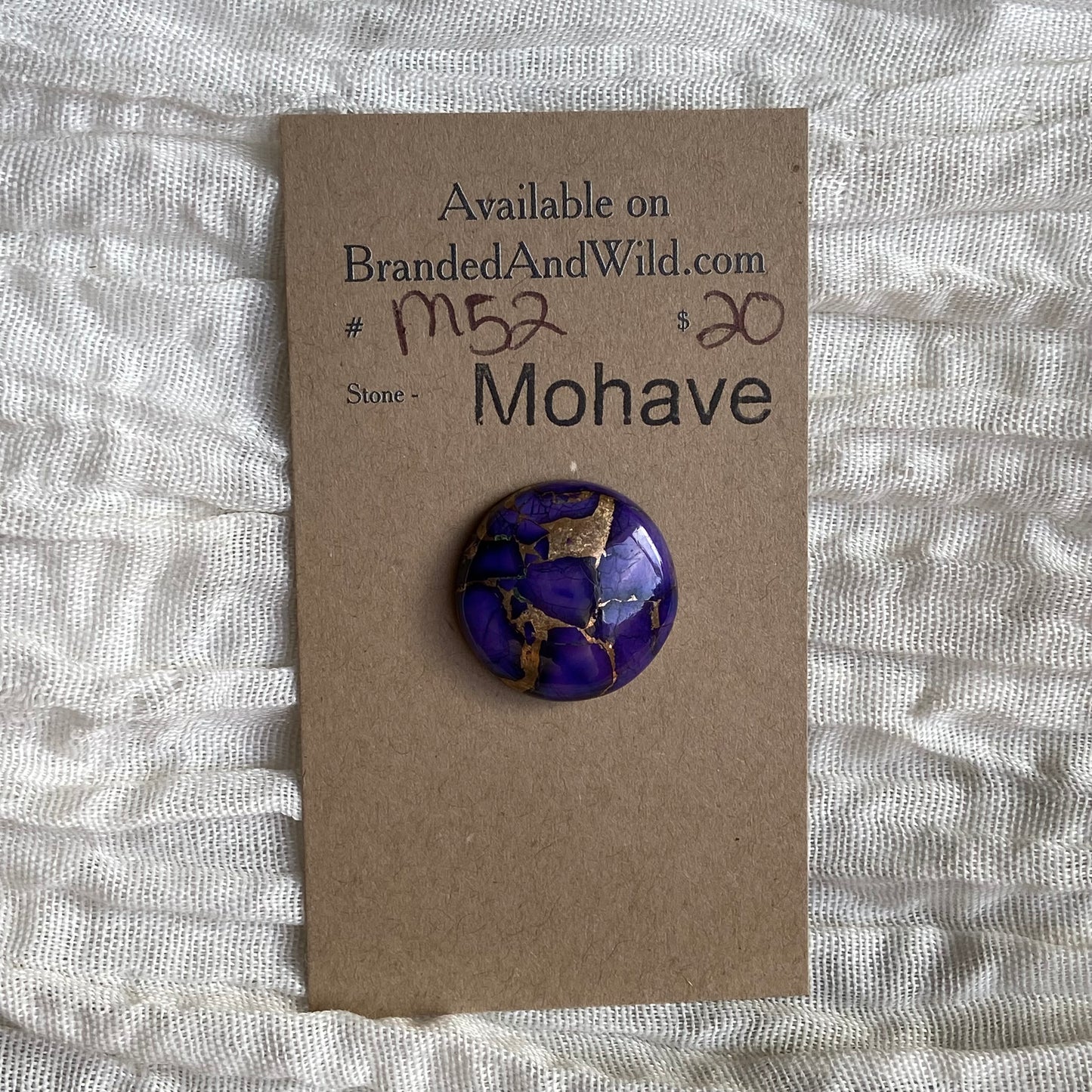 Mohave Cabochon - M52 Cabochon 75F1A45B-4758-4A42-99E2-DBDDC0202E9E Brandedandwild.com