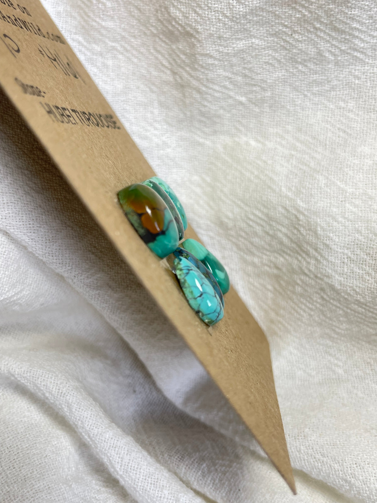 Hubei Turquoise Cabochon - H161 75FEEB2C-553C-4337-9EB3-D67F07AAF297 Brandedandwild.com