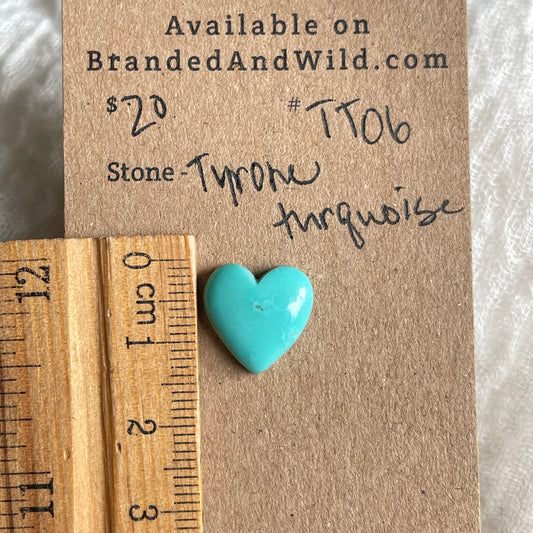 Tyrone Turquoise Cabochon - TT06 7607F319-29A8-4617-B4C0-32D6C0AC382B Brandedandwild.com