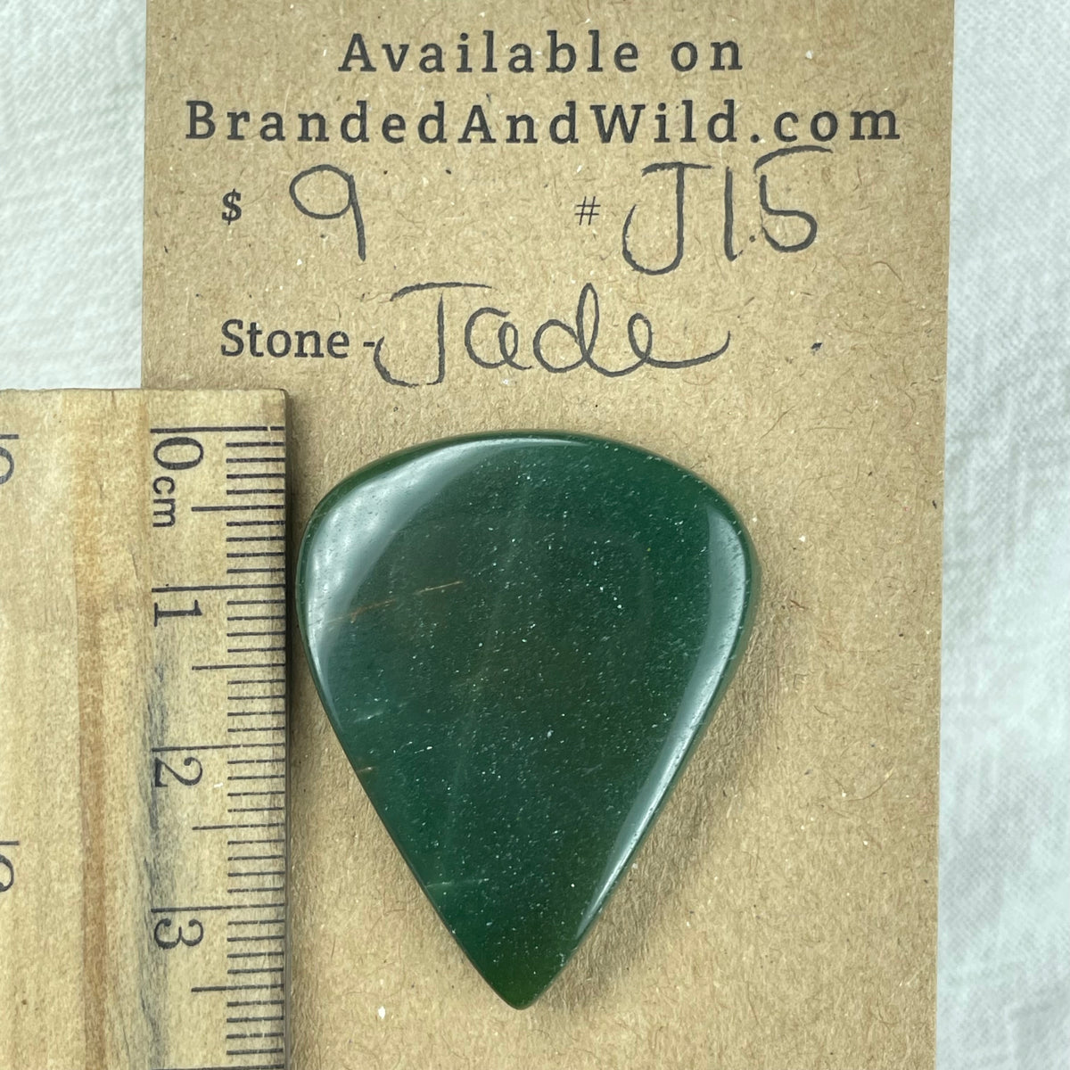 Jade Cabochon - J15 765D2A53-EE4B-4799-AC5D-9D484002C2DF Brandedandwild.com