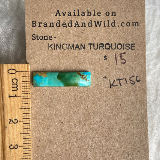 Kingman Turquoise (composite) Cabochon - KT156