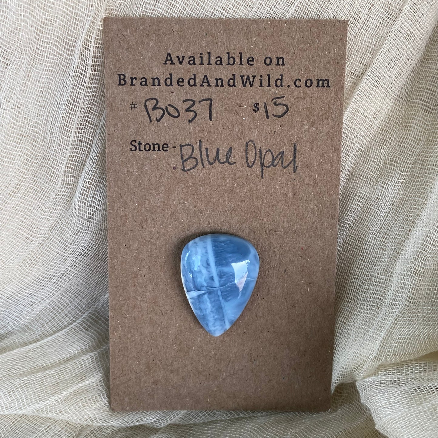 Blue Opal Cabochon - B037
